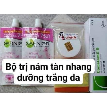 KEM TRỊ TÀN NHANG VÀ NÁM clobetamil Thái lan - đầy đủ tem, cam kết chuẩn
