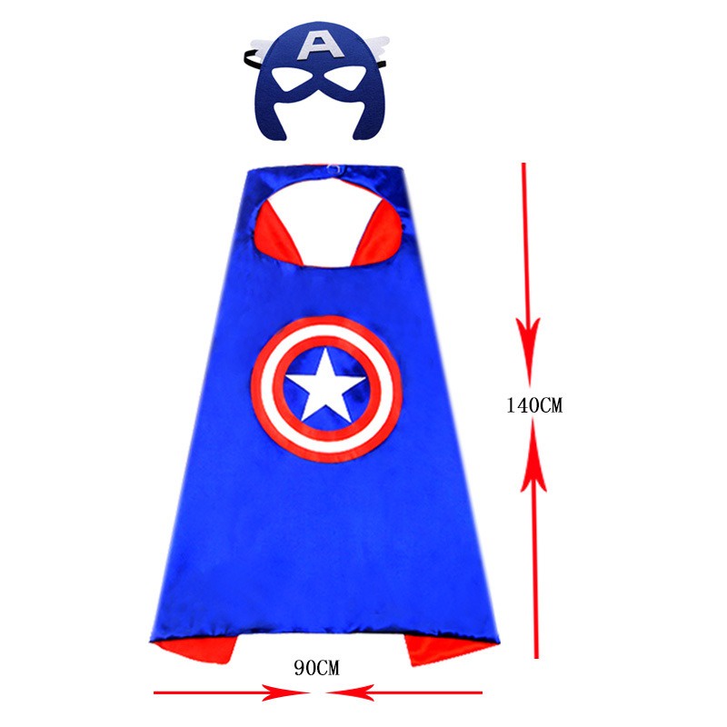 Kiếm ánh sáng và mặt nạ phát sáng của đội trưởng mỹ Marvel Siêu anh hùng Người nhện người sắt