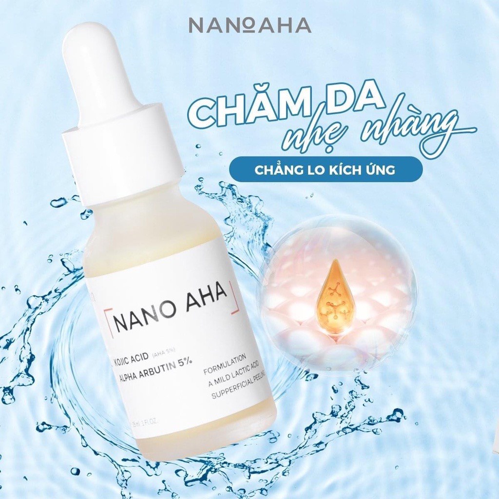 Serum Nano Aha Khử Thâm Nano Aha - 7 Ngày Hiệu Quả