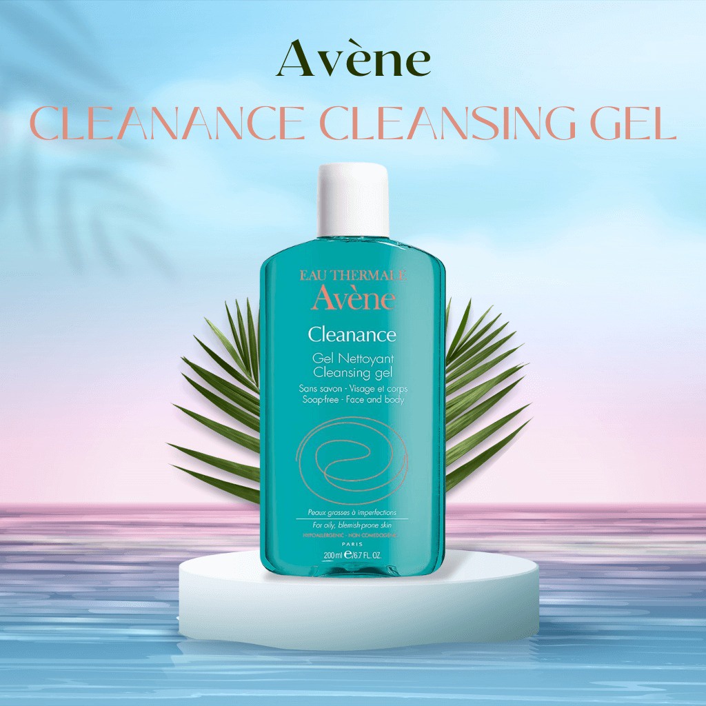 Sữa Rửa Mặt Avene Cleanance Cleansing Gel cho da dầu mụn 200 - 400ml - Cila House