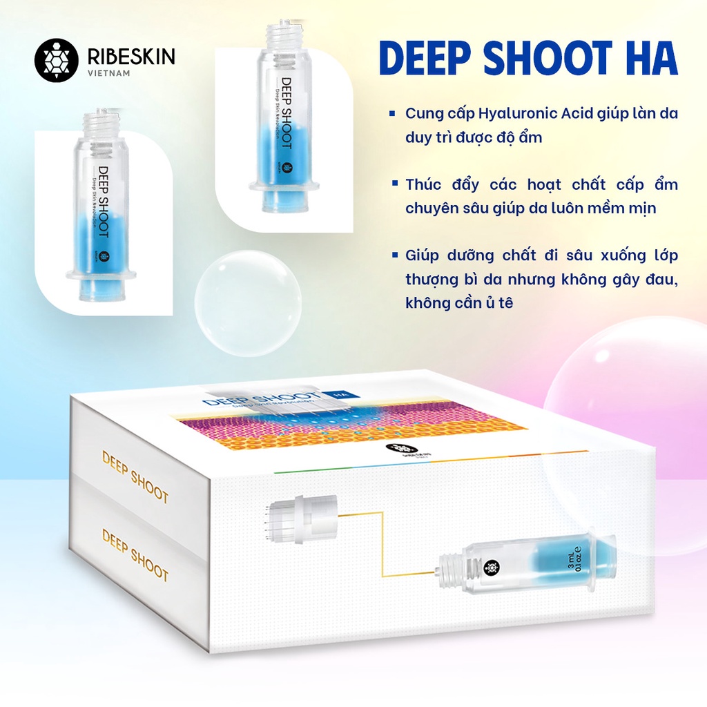 Deepshoot HA cấp ẩm cho da giúp da căng bóng trắng sáng...