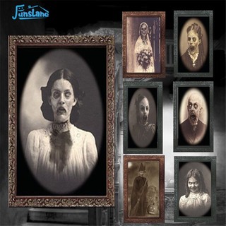 Khung ảnh 3d hình ma kinh dị trang trí lễ halloween