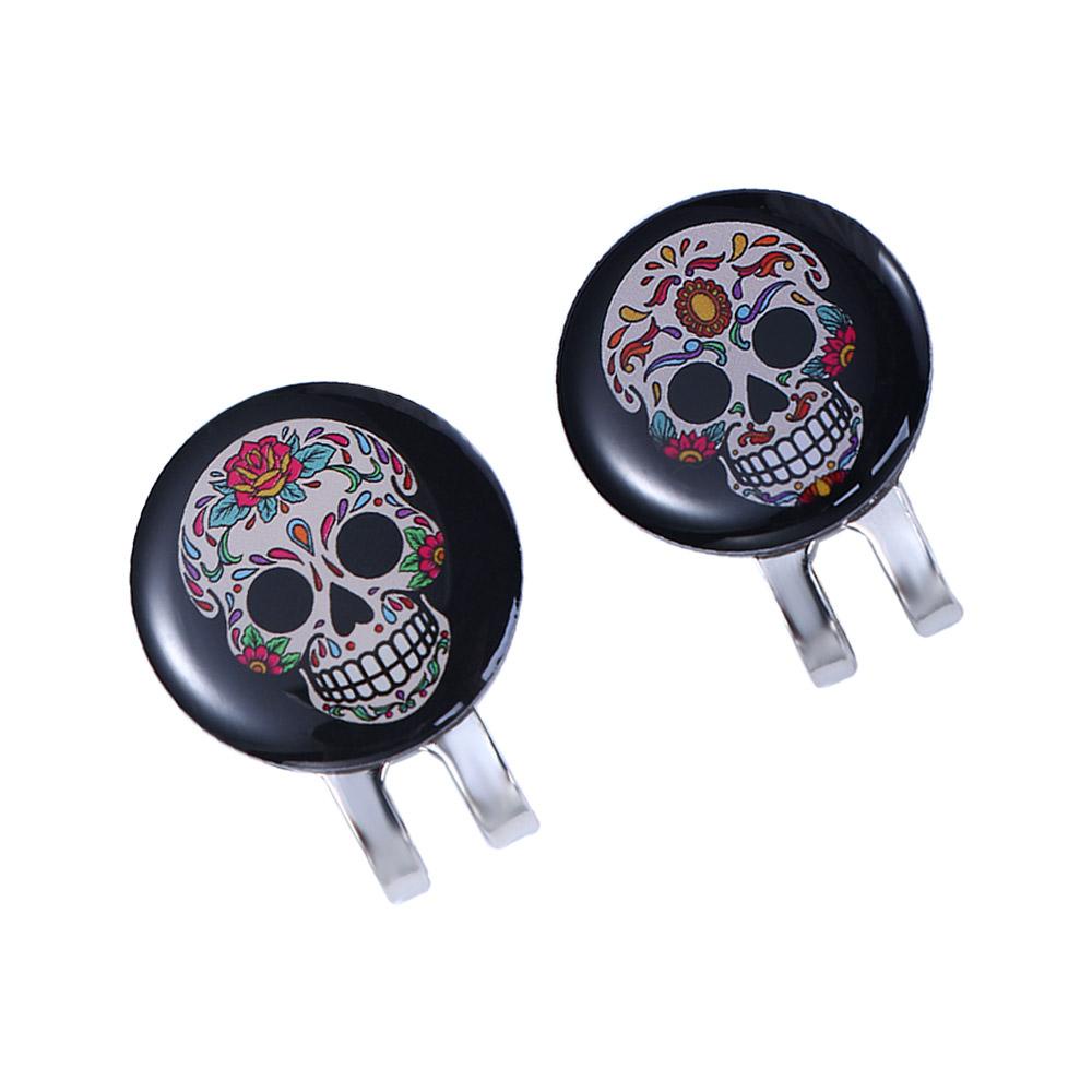 Norman Kẹp Gắn Nón Chơi Golf Chuyên Nghiệp Bằng Hợp Kim Hình Đầu Lâu