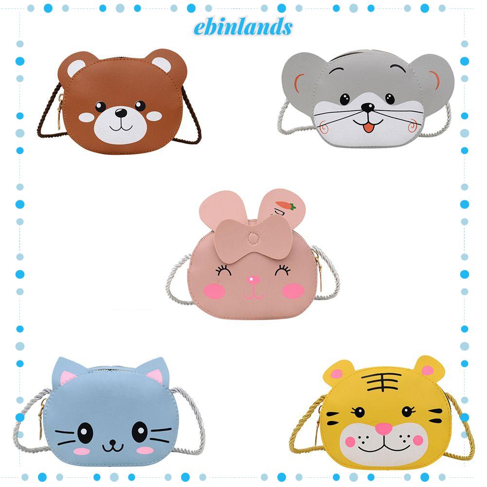 Túi Đeo Chéo Đựng Tiền Xu Hình Động Vật Dễ Thương Cho Bé