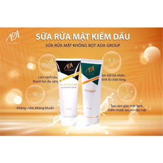  Sữa Rửa Mặt Hỗn Hợp & Kiềm Dầu ADA Group Không Bọt Dịu Nhẹ An Toàn Cho Da  120g  