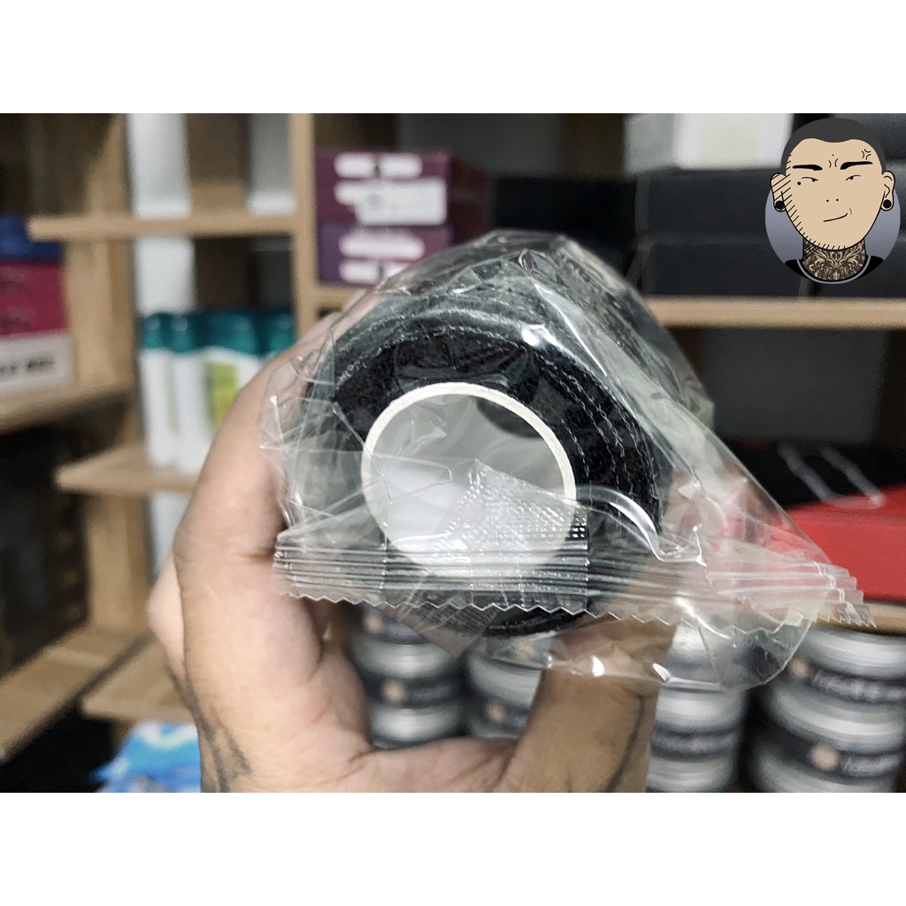 Cuộn bọc máy xăm - Vải bọc máy xăm - Băng dính bọc máy phun xăm màu đen Tiệm Xăm Thiên Đường