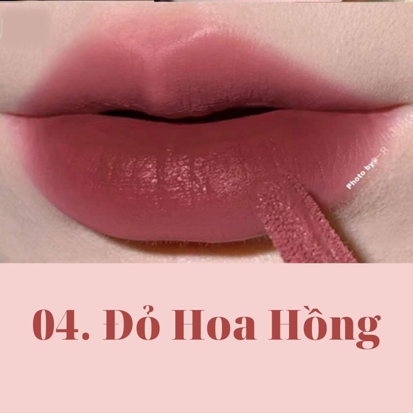SET 6 CÂY SON KEM LÌ HEO HỒNG HERORANGE - Ecotony