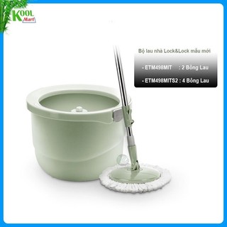 [LOK&LOCK] BỘ CÂY LAU NHÀ XOAY TAY MINI ETTOM - ETM498 / ETM498MITS2