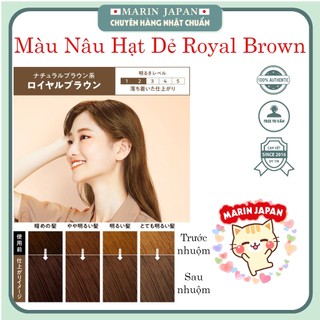Nhuộm tóc dạng bọt của Kao Liese Prettia Nhật Bản màu hạt dẻ Royal Brown màu số 6