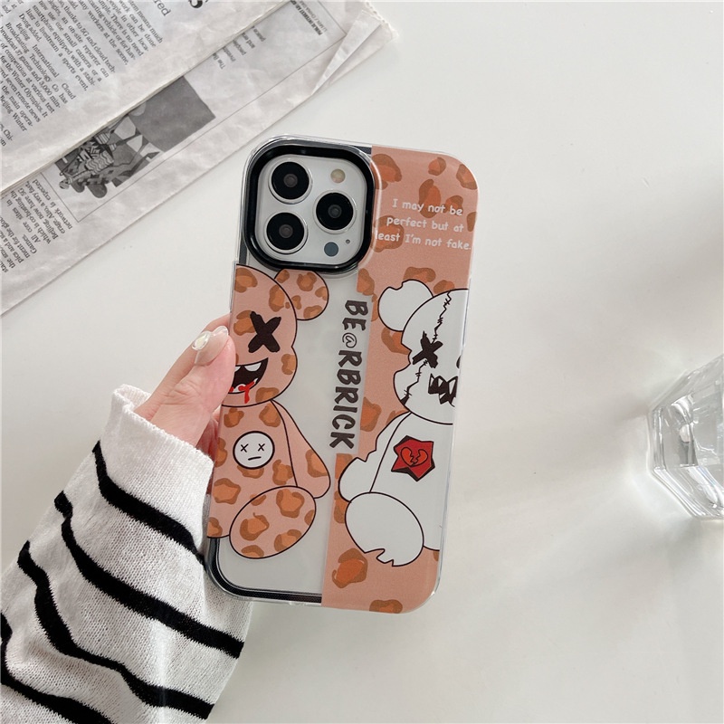 Ốp Điện Thoại PC + Mềm 3 Trong 1 Cho iPhone 7Plus 8 6 6s Plus X XS Max XR 11 12 Pro Max 13 Pro Max 13 14 Pro Max