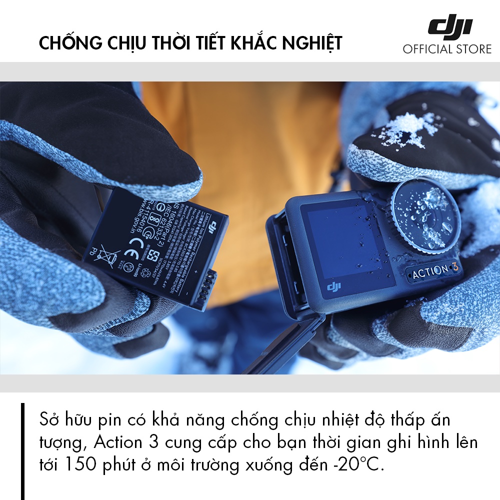 Máy quay phim hàng động DJI Osmo Action 3