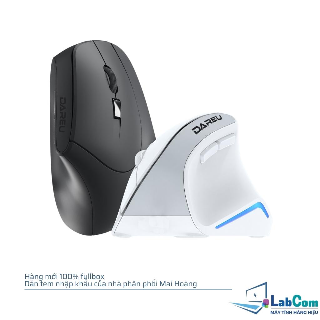 Chuột máy tính không dây Dareu LM108B - Kết nối Dual mode Bluetooth | Wireless 2.4gHz | Tặng kèm 02 pin AAA
