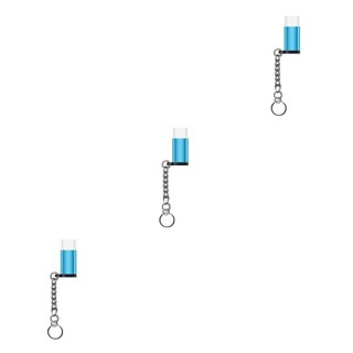 Đầu ChuyểN USB 3 1 Type C OTG + Micro USB + Type C + Móc KhóA