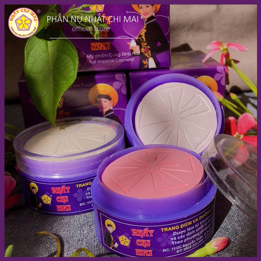 Phấn Nụ NHẤT CHI MAI - Chăm Sóc Da Nhờn, Da Dầu TT3 15g