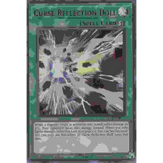 Thẻ bài yugioh curse reflection doll - blcr-en023 - ultra rare 1st edition