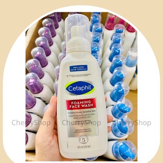 [NEW] Sửa rửa mặt dành cho da nhạy cảm Cetaphil Foaming Face Wash Redness Prone Skin (237ml)