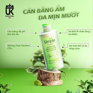 Nước hoa hồng Simple 200ml