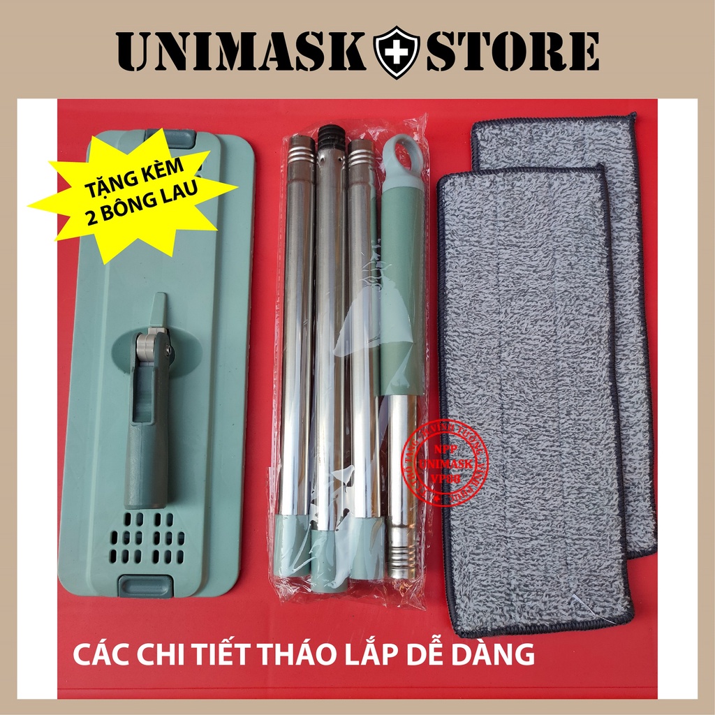 [Siêu sale] Chổi lau nhà VẮT TỰ ĐỘNG ( Chổi + Thùng)