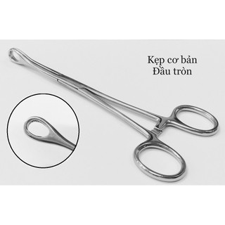 Kẹp xỏ khuyên cơ bản đầu tròn