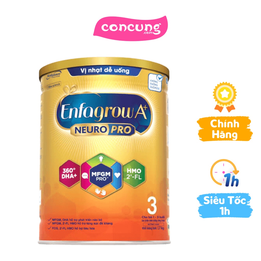 Sữa Enfagrow A+ số 3 2flex 1700g