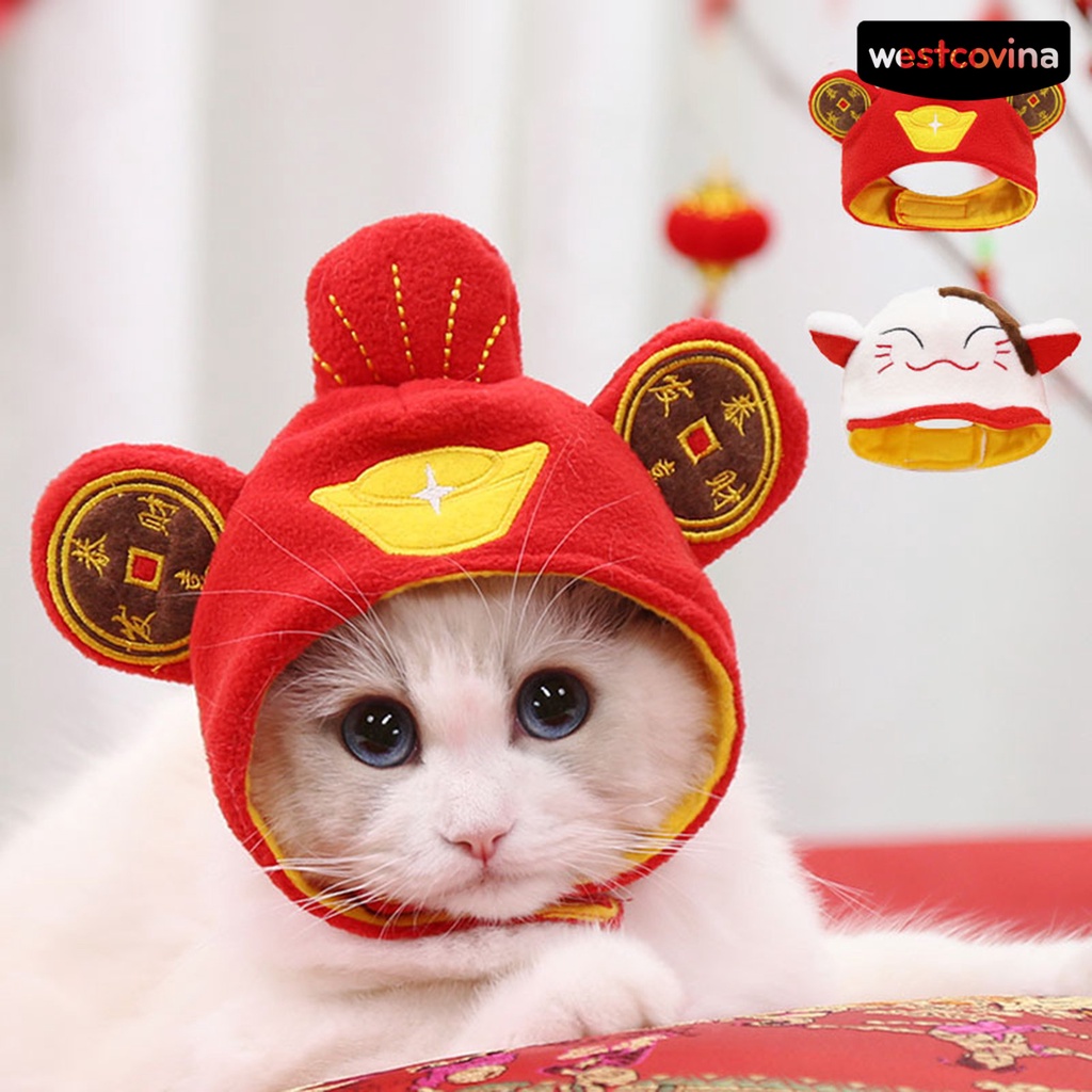 [Hot]☃(MớI) Băng BuộC ĐầU HìNh MèO Dễ Thương Cho Thú Cưng