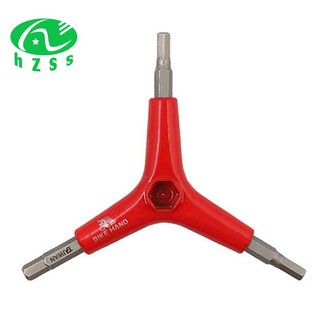 Cờ lê lục giác 3 chiều hình chữ y dùng để sửa chữa xe đạp
