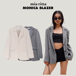 Áo Monica Blazer Mia Ritta A2114 áo blazer oversize