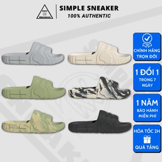 Dép Adidas Bánh Mì Adilette 22 Chính Hãng 💙SIMPLE SNEAKER💙 Adidas Adilette 2022 Dép Chống Nước Đúc Nguyên Khối [GX6946]