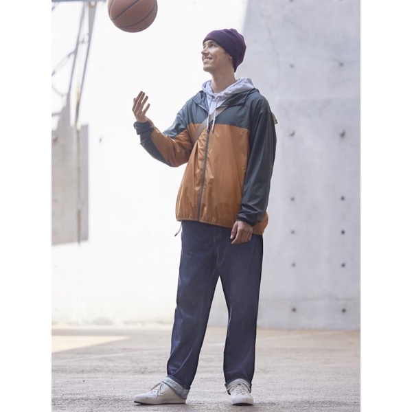 Áo gió parka chống nắng Uniqlo Nam size M