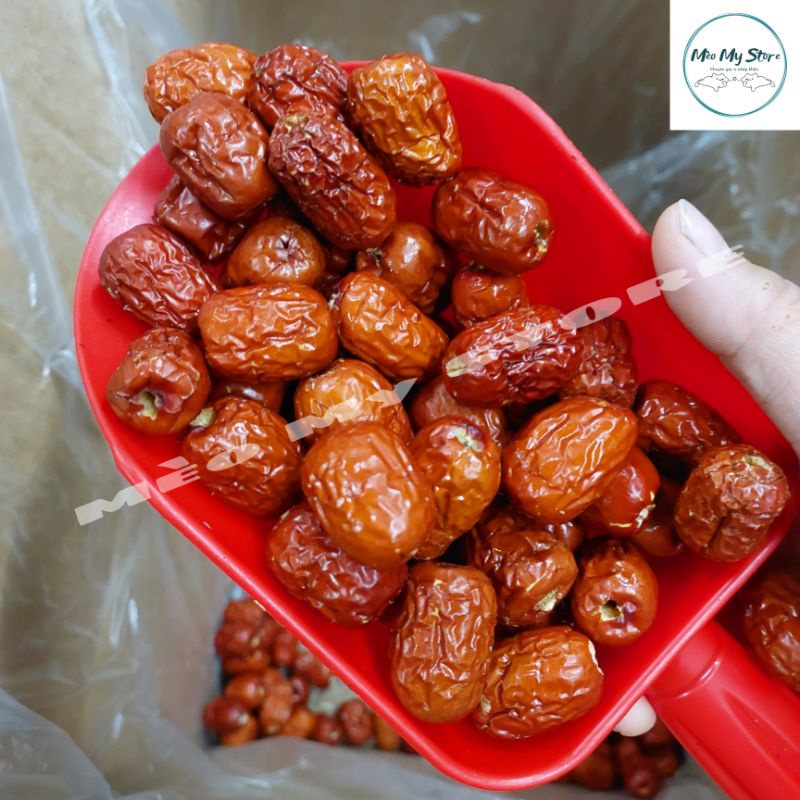500gram Táo Đỏ Không Hạt Sấy Lạnh Hàng To đều