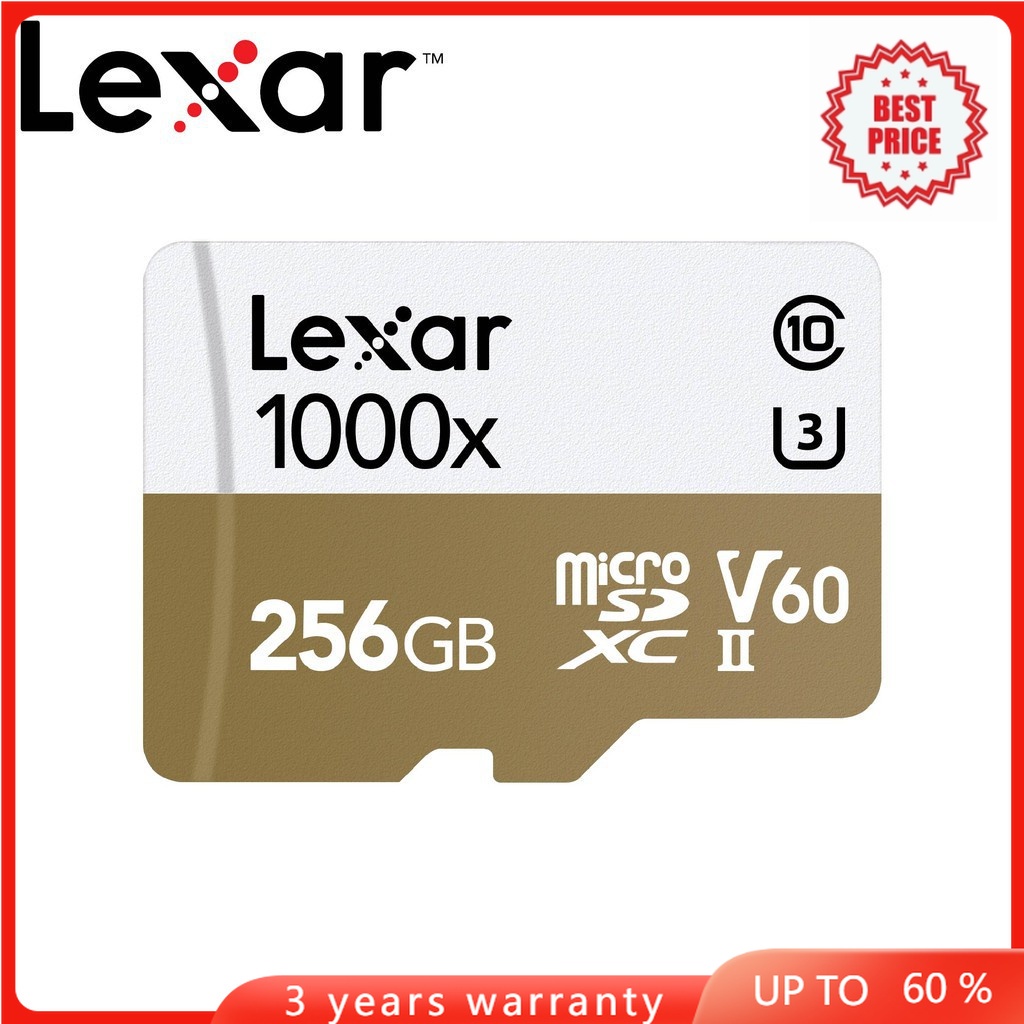 Thẻ microSDHC / Micro Sdxc UHS-II 32GB 512GB 256GB 128GB 64GB 1000x Chuyên Nghiệp