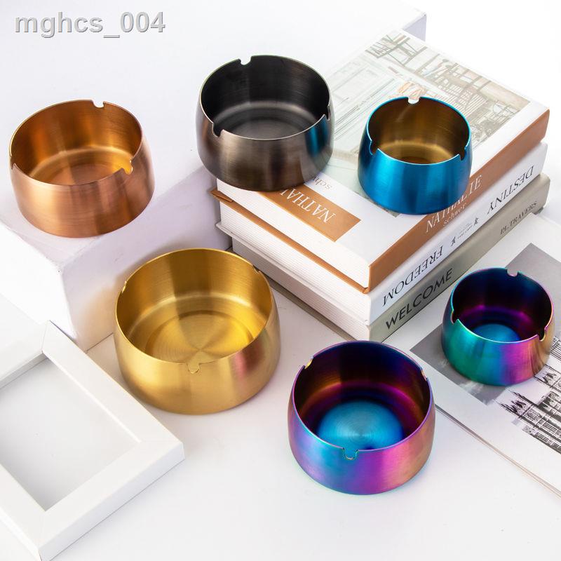 Gạt tàn inox tùy chỉnh logo cá tính sáng tạo xu hướng KTV khách sạn Internet cafe nhà hàng quà tặng quảng cáo