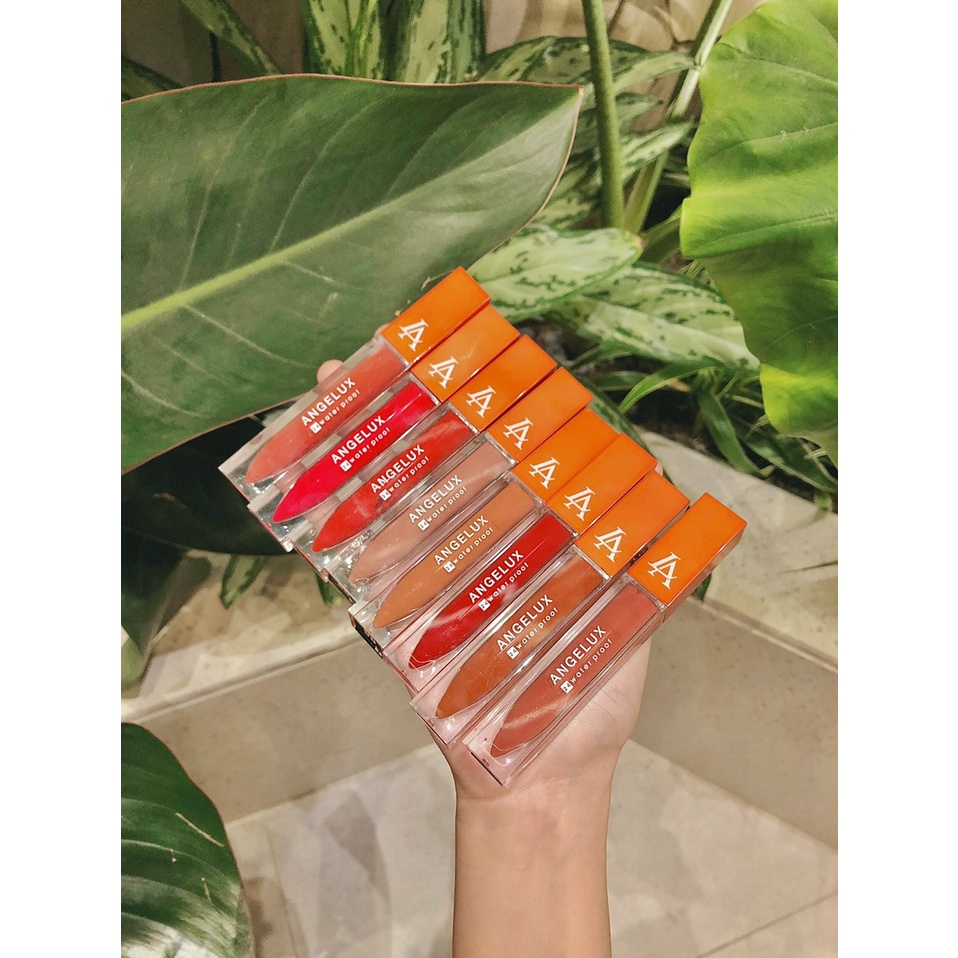 Set son siêu lì ANGELUX chính hãng, Combo son đủ màu hot trend lên màu chuẩn siêu xinh
