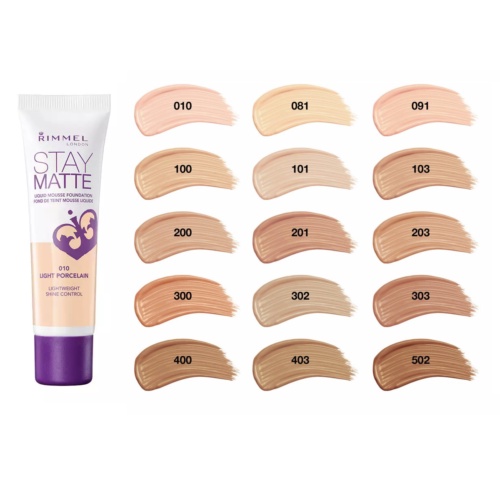 Kem nền Rimmel Stay Matte Foundation 30ml