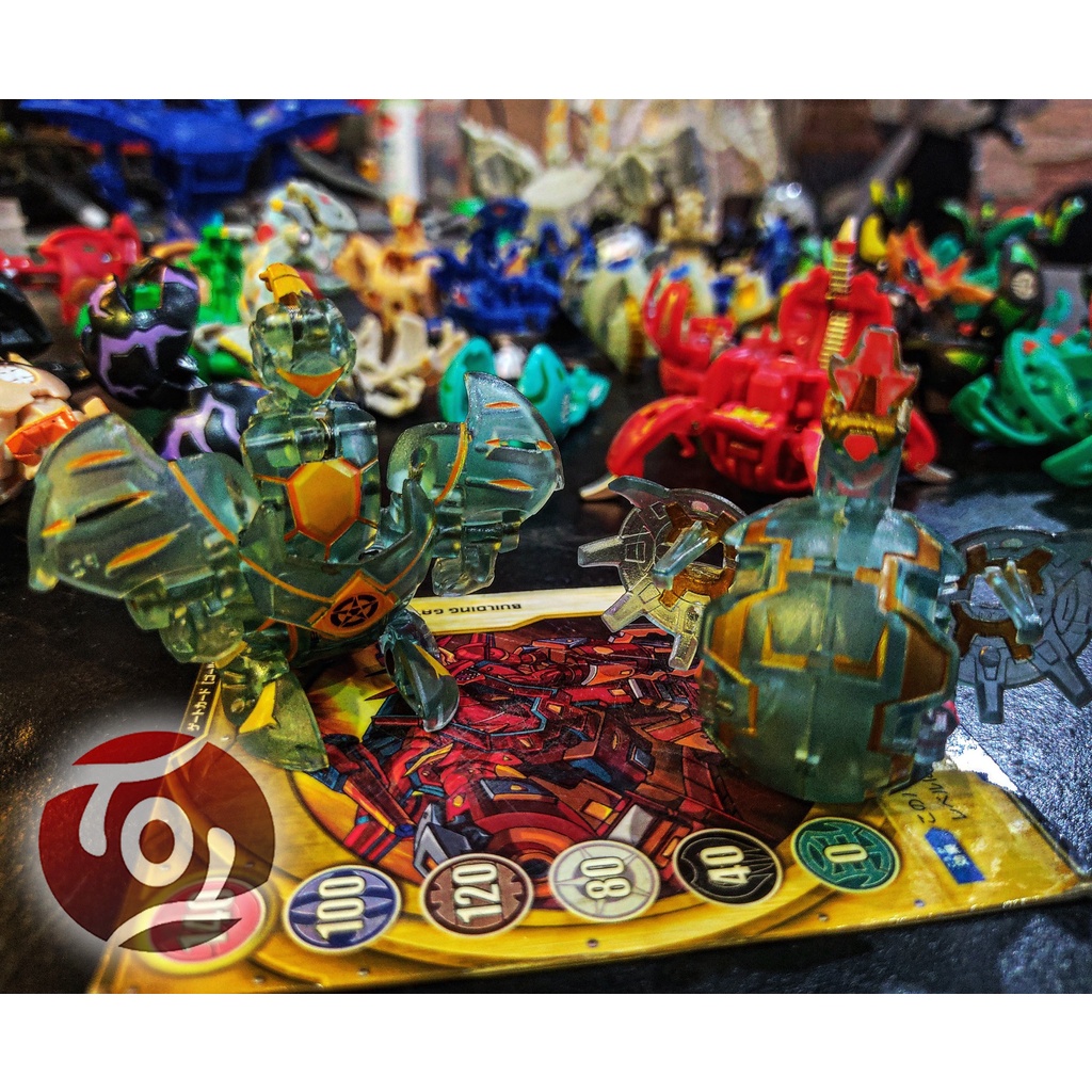 Đồ chơi trẻ em Bakugan chính hãng - Transperent Bakugan