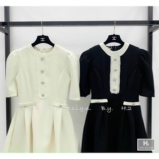 Váy dạ khuy đá [freeship]❤️ váy dự tiệc, váy dạ