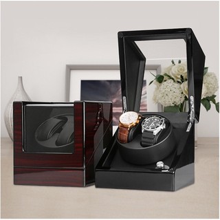 Hộp xoay đồng hồ vân gỗ Lên cót duy trì cót đồng hồ cơ Automatic