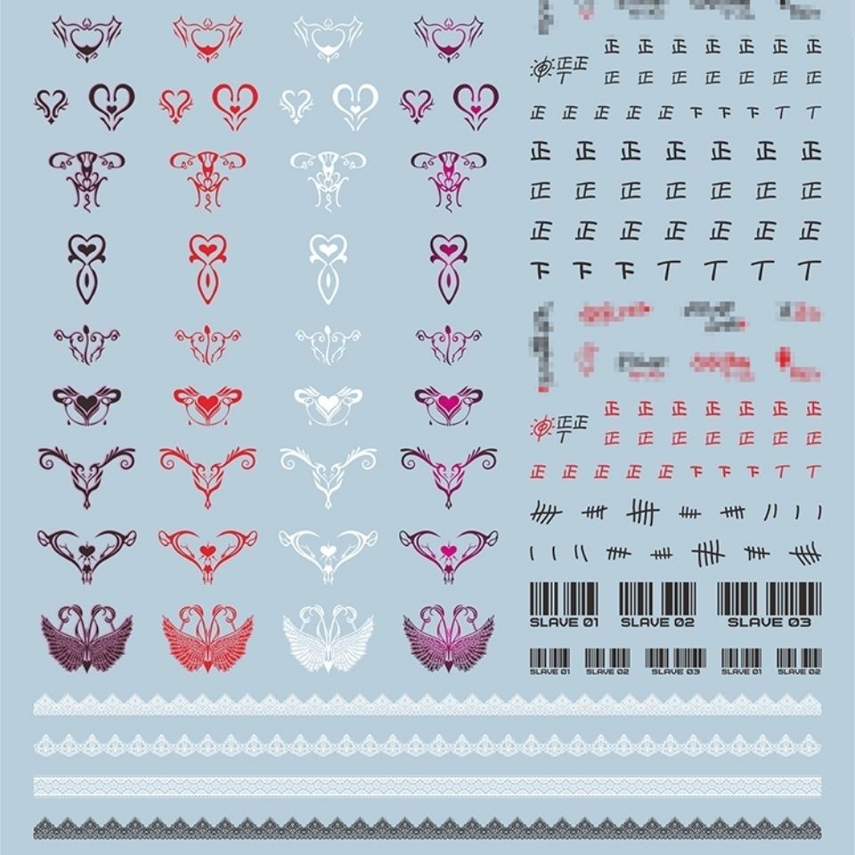 Miếng Dán Hình Xăm Ren HD EVO EVO Siêu HD Cho Nữ