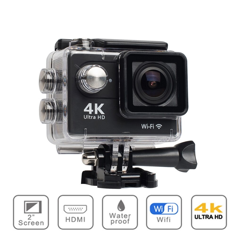 Camera hành trình chống nước 4K SPORT Ultra HD DV,Nhỏ Gọn Lấy Nét Tự Động Chụp Hình Quay Video Chất Lượng kèm Thẻ 16GB