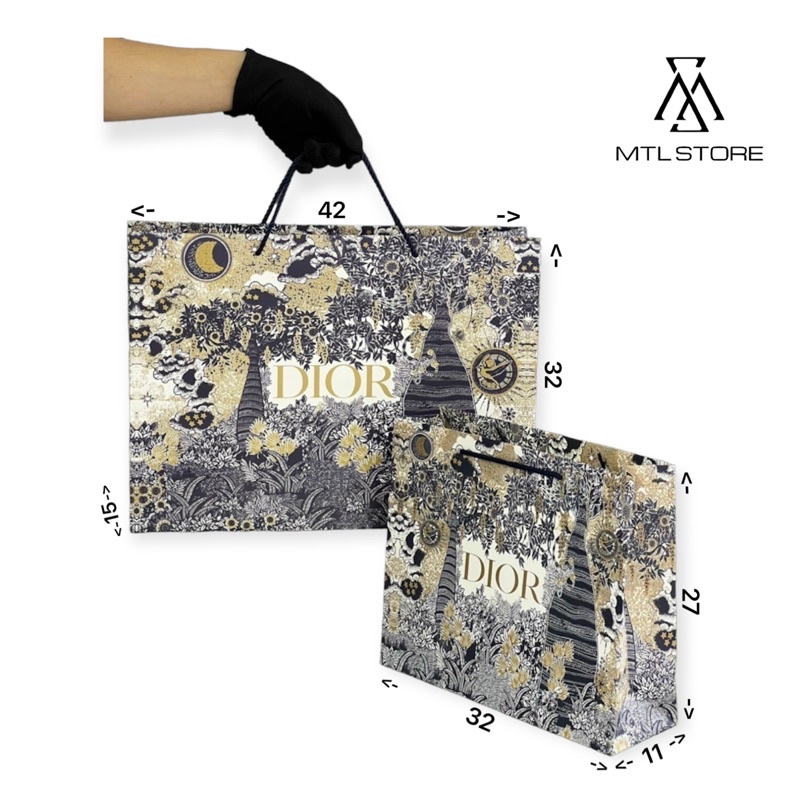 TÚI GIẤY HÃNG DIOR MẪU MỚI