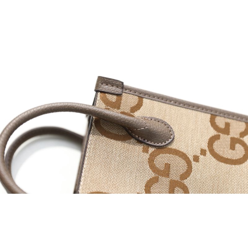 Túi đeo chéo G.C ToTe logo to sz20cm viền da nâu fullbox nam châm xịn sò