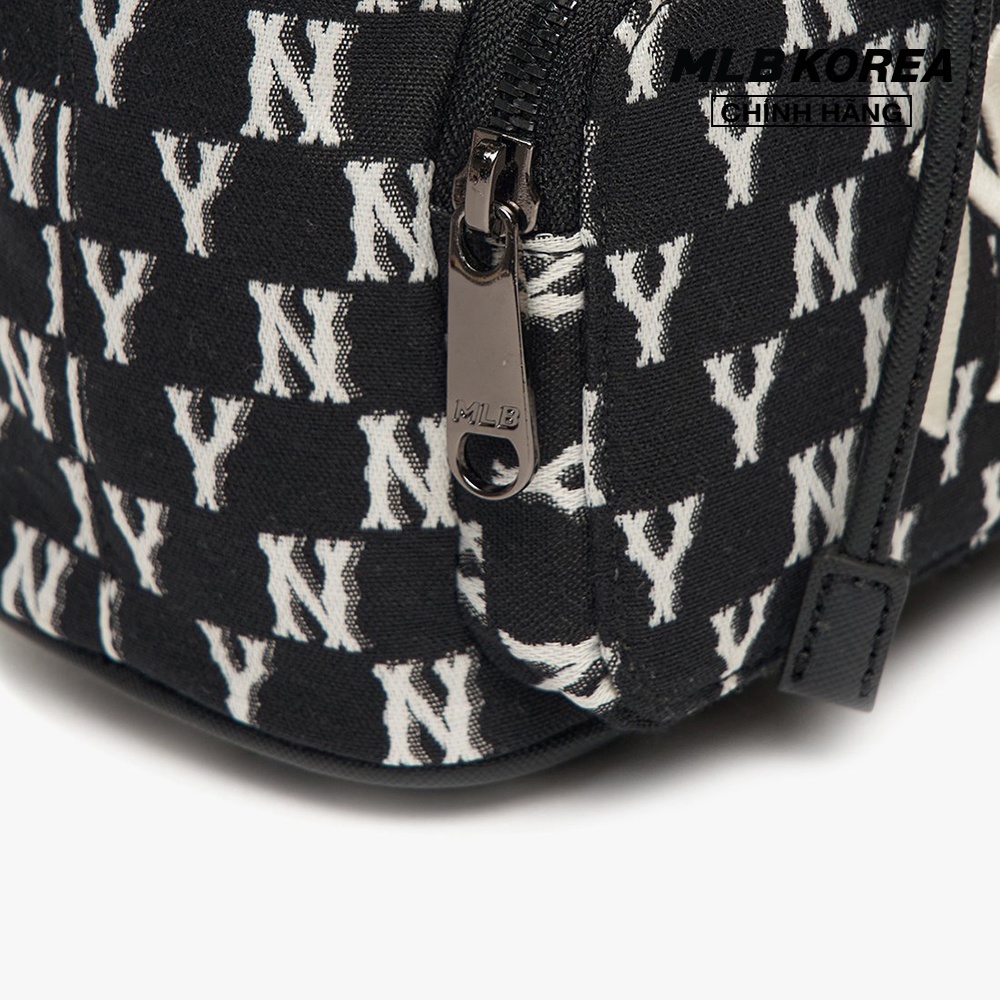 MLB - Túi rút dây Monogram Jacquard Bucket 3ABMS012N-50BKS