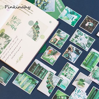 Sticker vintage phong cảnh dán sổ set 60 miếng HD16-K55 DIY Crafts, Scrapbook, Journal, Diary, Planner, Wal Seal Ect