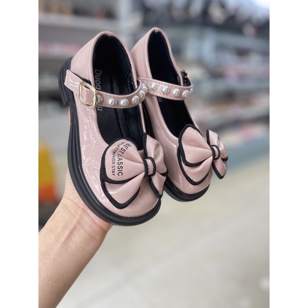 Giầy búp bê bé gái siêu hot nơ ngọc