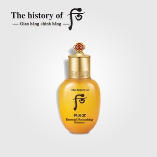 Nước hoa hồng Whoo vàng tái tạo da Essential Moisturizing Balancer 20ml - Nước hoa hồng chống lão hóa Whoo