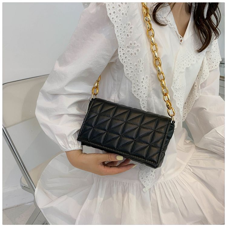 Túi Đeo Chéo Hình Vuông Nhỏ Có Khóa Kéo Phong Cách Âu Mỹ Thời Trang Cho Nữ