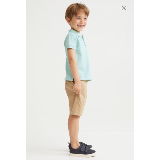 Set bộ áo polo quần kaki bé trai H&M