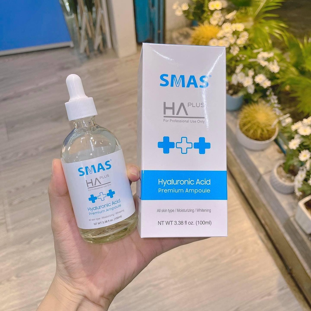 Serum SMAS HA Plus Chuyên Cấp Ẩm Và Phục Hồi Da 100ML