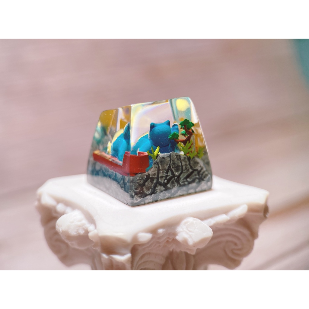 Snorlax Keycap resin pokemon - nút bàn phím cơ - artisan