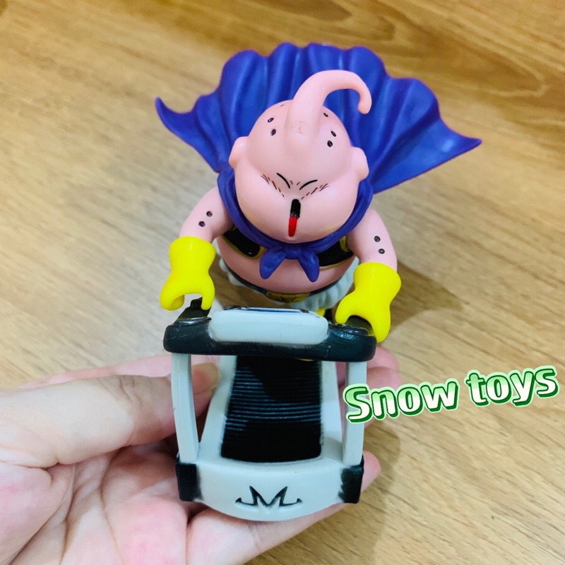 Mô hình Dragon ball - Mô hình Majin Buu béo tập gym tập tạ MajinBuu - Ma bư mập Ma bư béo - Full box - Cao 9~11
